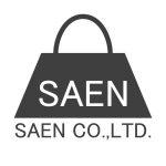 SAEN社ロゴ(灰色)